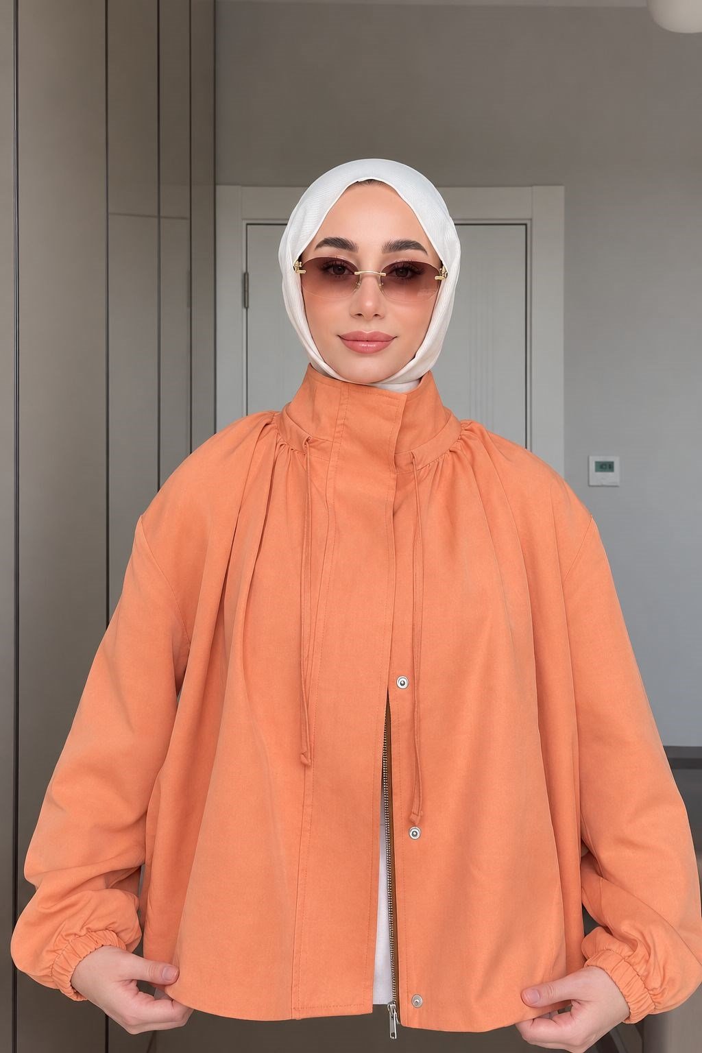 Orange ceket