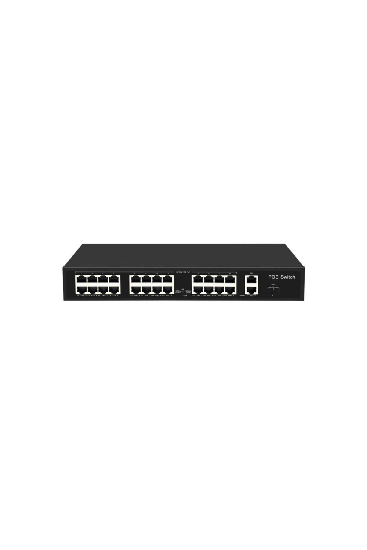 -24p2u1s-300 24 Port 10/100 Mbps Yönetilemez Switch