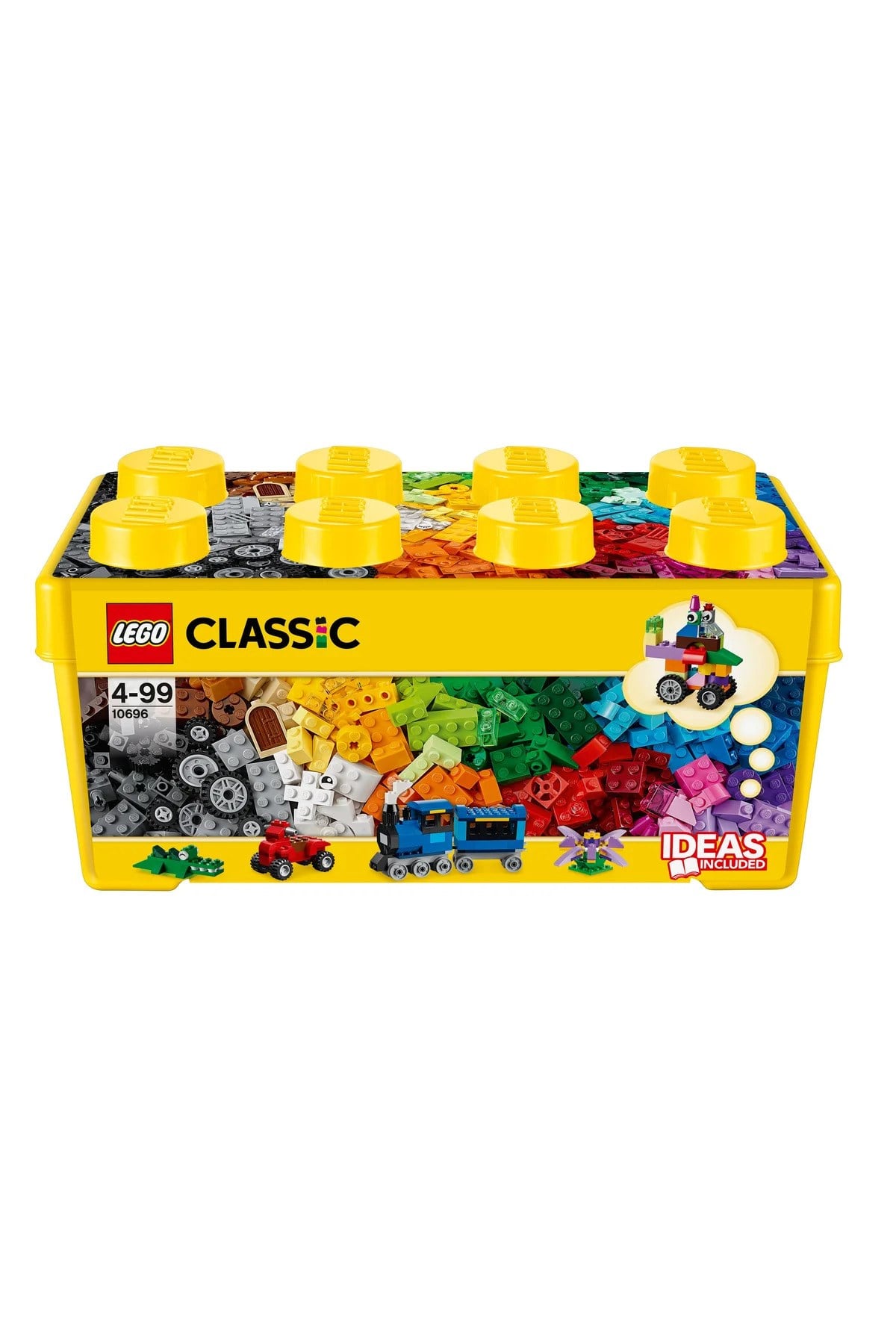 ® Classic Orta Boy Yaratıcı Parçalar Yapım Kutusu 10696 - 4+ Yaratıcı Oyuncak Yapım Seti (484 Parça)