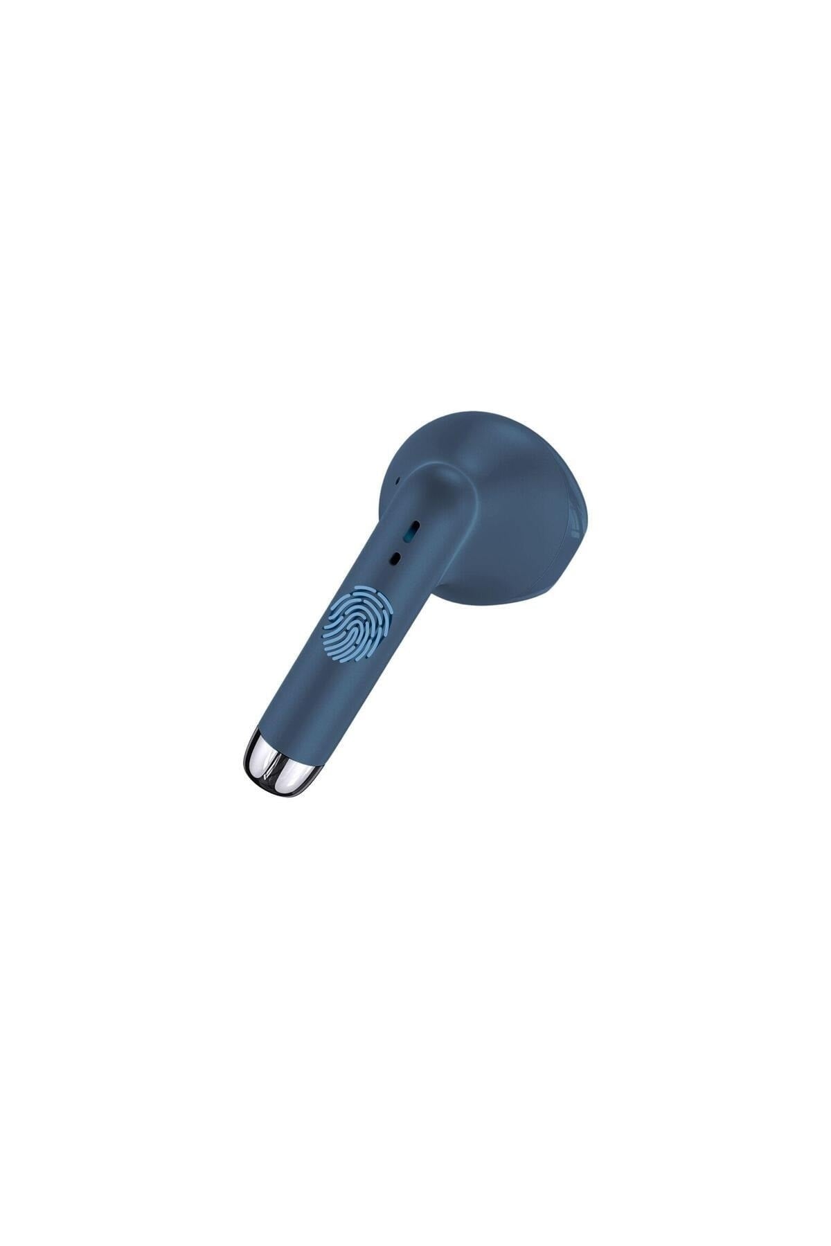 -IA04 IOS/Android Uyumlu BT5.0 TWS Bluetooth Kulaklık-Mavi