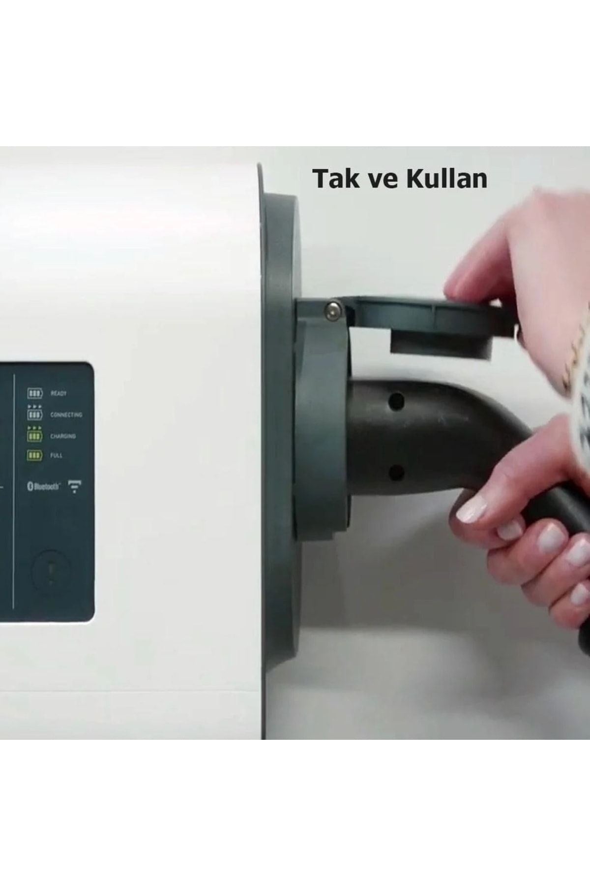 059002 Green'up 3 Faz 22kw Ip44 Ev Tipi Elektrikli Araç Akıllı Hızlı Şarj Istasyonu