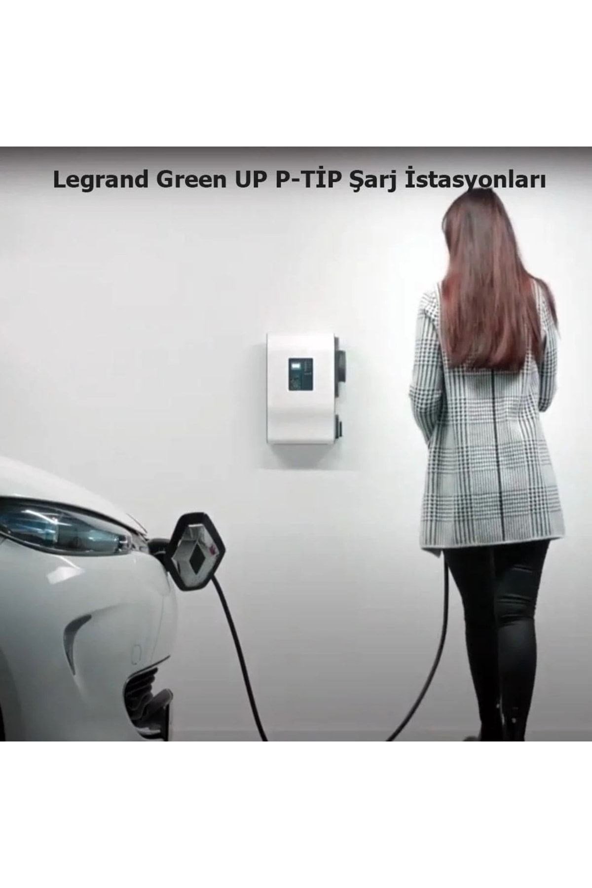 059002 Green'up 3 Faz 22kw Ip44 Ev Tipi Elektrikli Araç Akıllı Hızlı Şarj Istasyonu