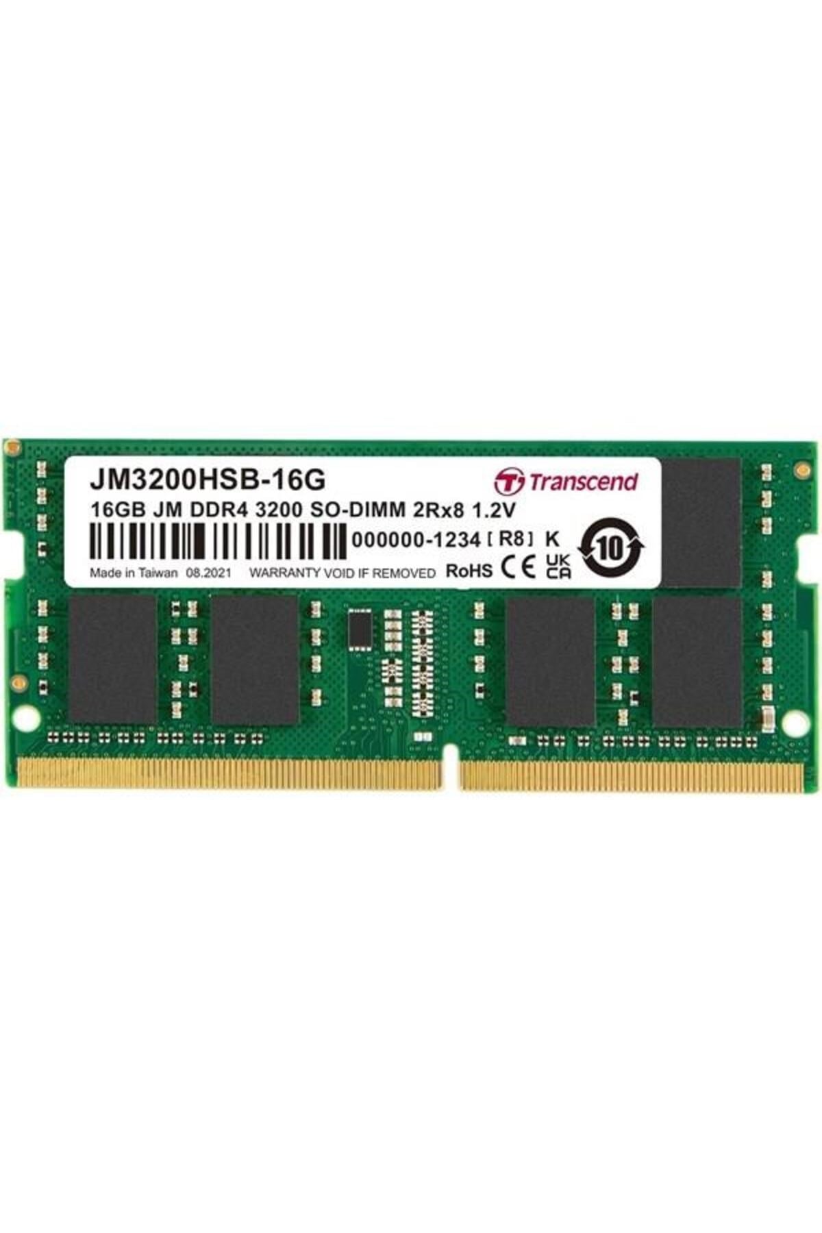 16GB DDR4 3200MHZ CL22 NOTEBOOK RAM VALUE JM3200HSB-16G
