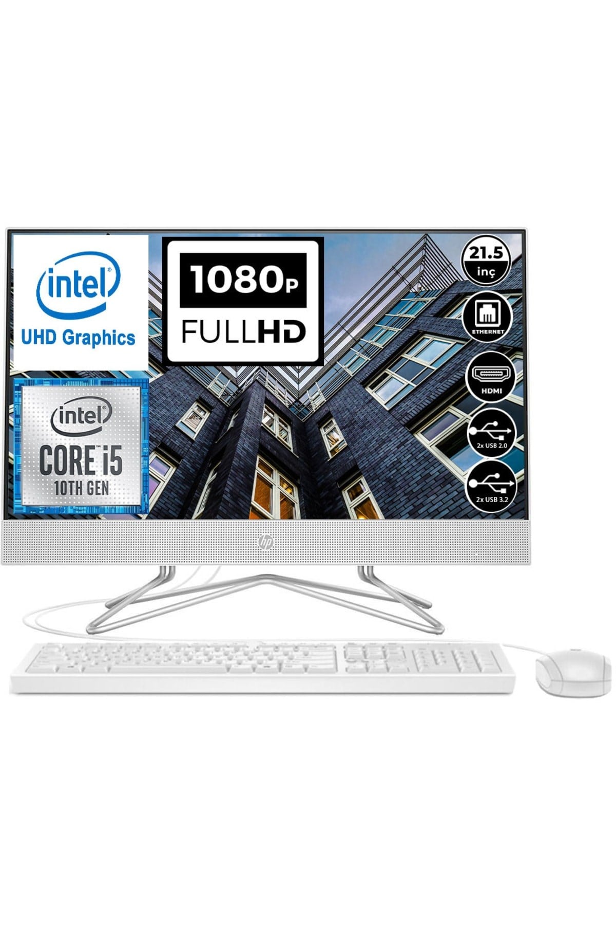 200 G4 205r1es-w07 I5-10210u 32gb 1tbssd 21.5