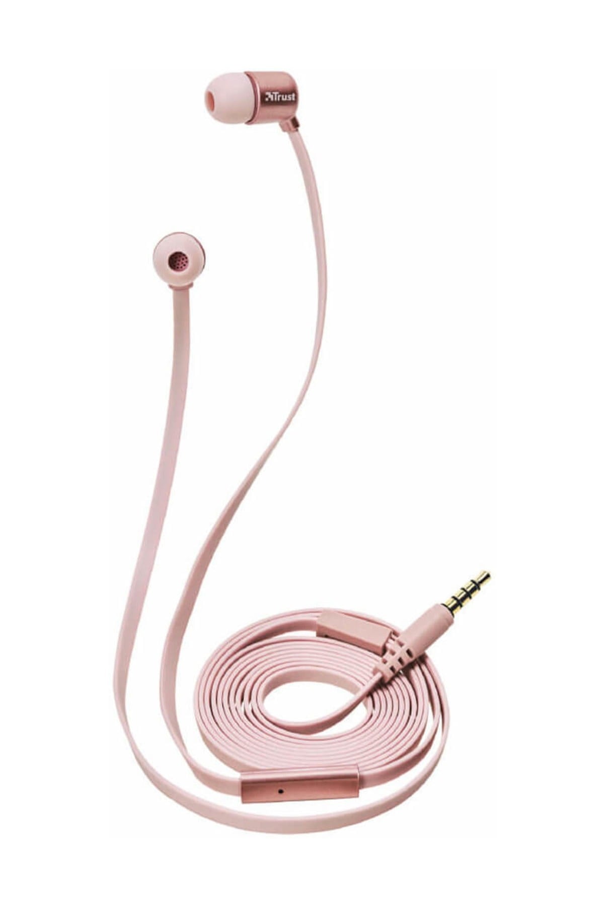 21114 Duga Rose Gold Mikrofonlu Kulakiçi Kulaklık