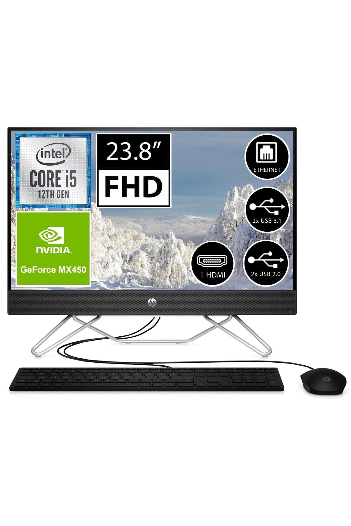 24-cb1015nt 79n37ea I5-1235u 8gb 256ssd Mx450 23.8