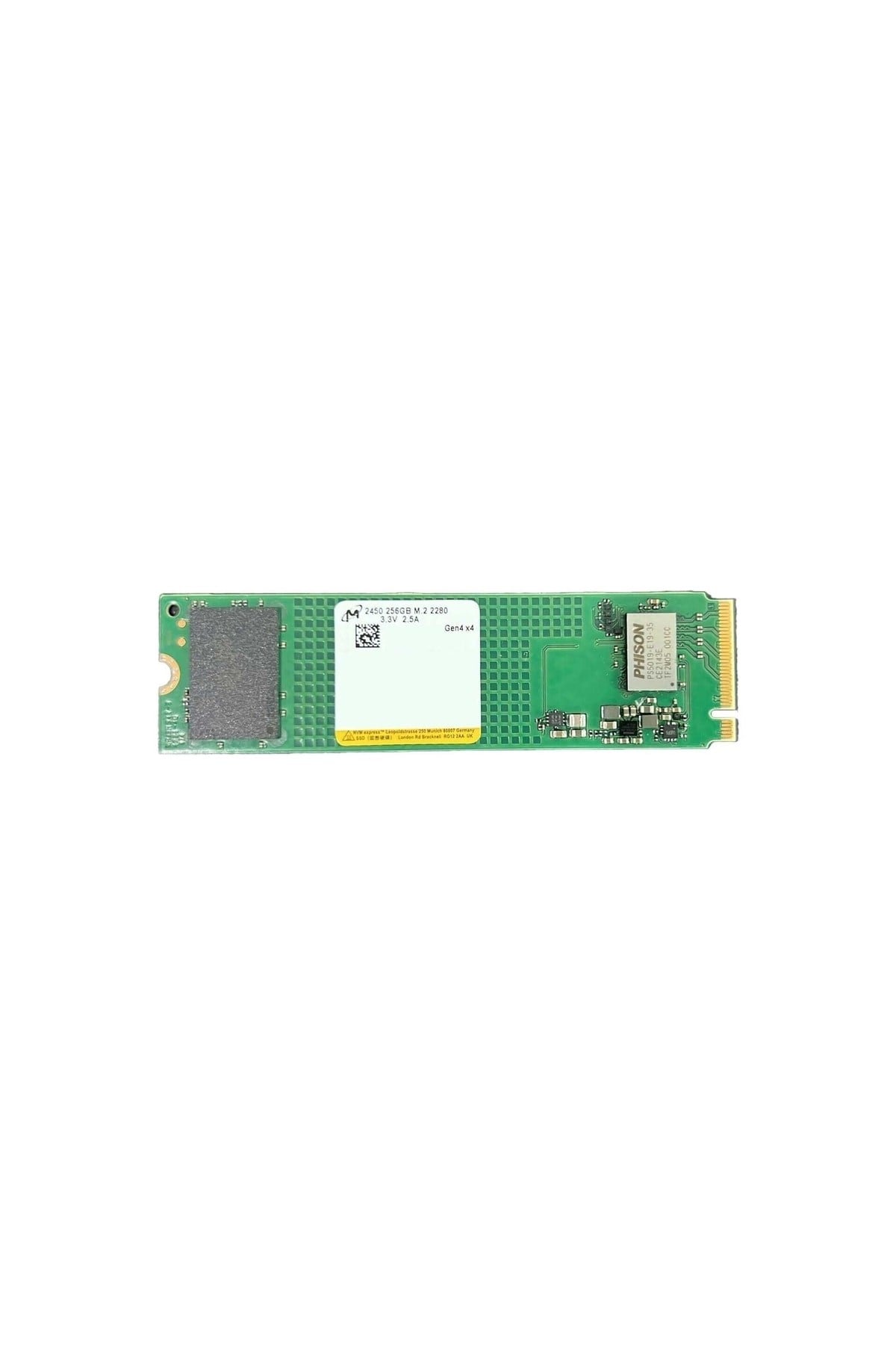 2450 256gb M.2 Nvme Ssd
