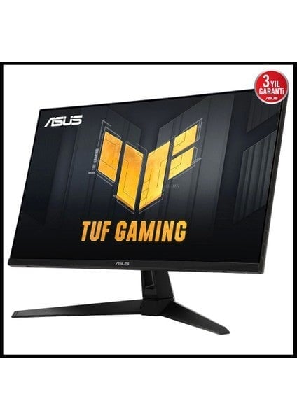 27 Asus Tuf Gaming Vg27aqm5a Ips 1ms 300mhz 2xhdmi 1xdp 1xusb-c Qhd 2560x1440 Hoparlor Pivot Vesa