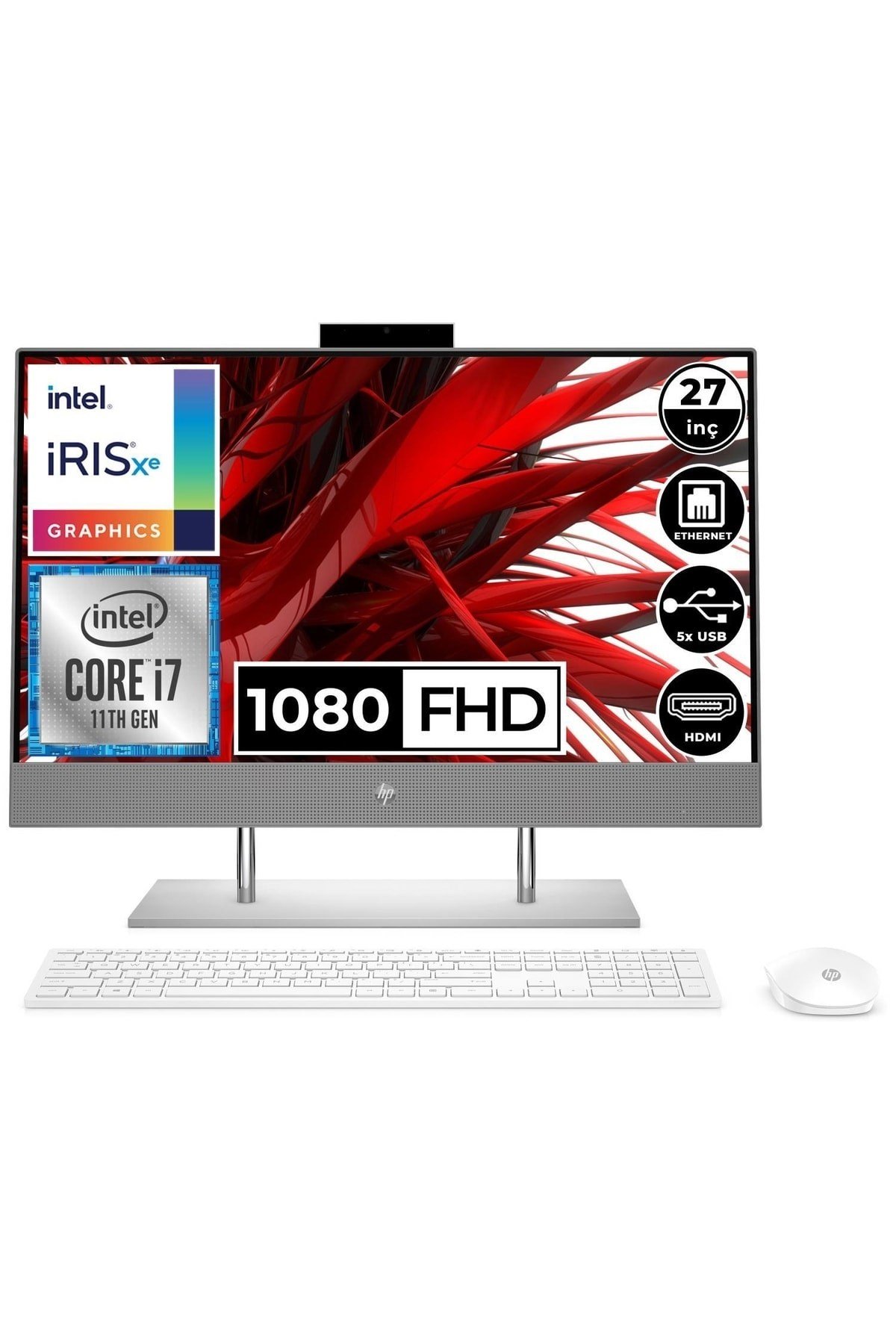 27-dp1004nt 689w1ea01 I7-1165g7 8gb 1tb+512ssd 27