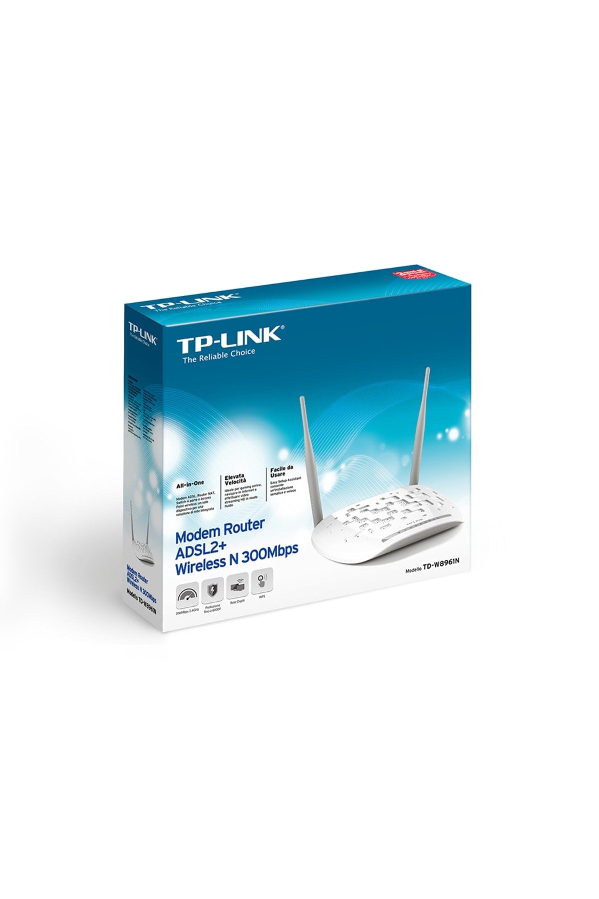 300mbps 2x5dbi Adsl2 Modem/router Anten Wps