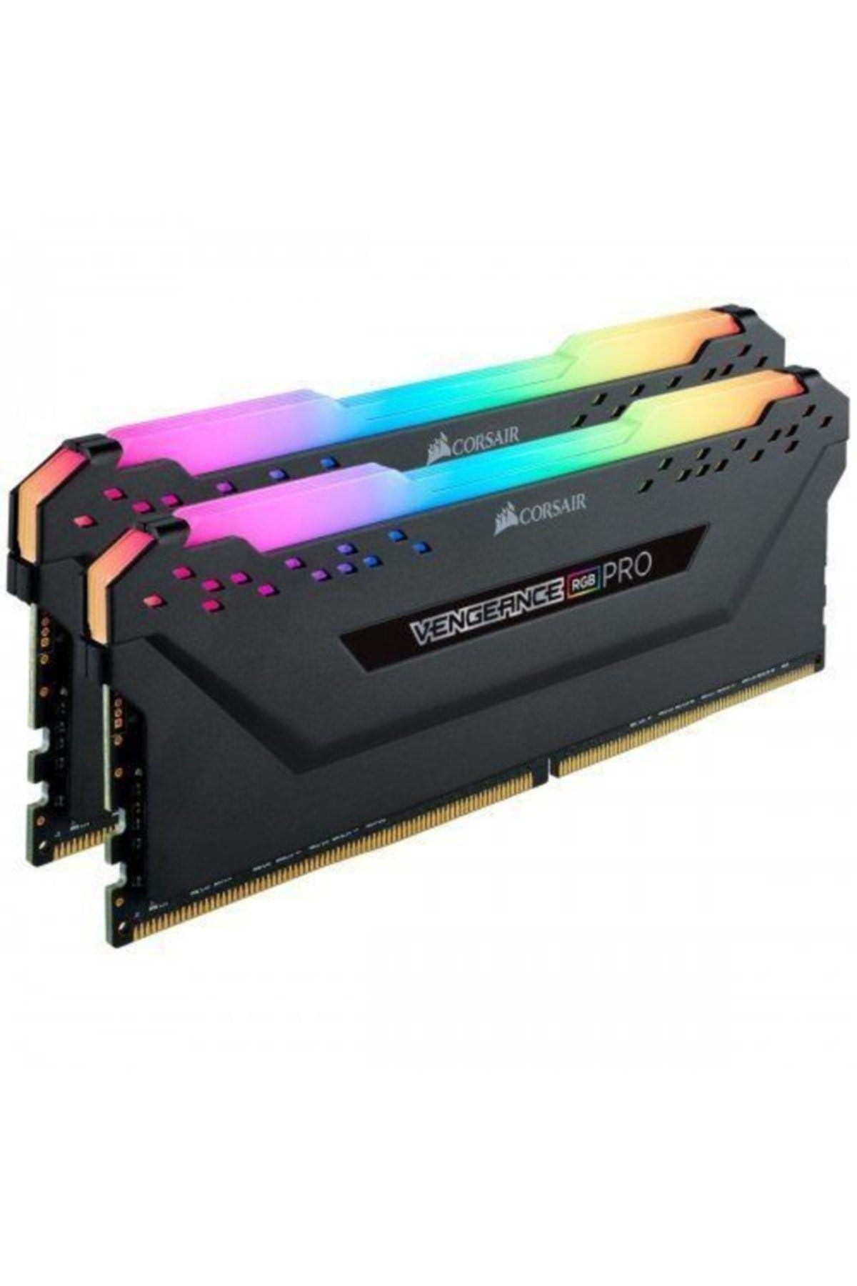 32GB (2x16GB) Vengeance RGB PRO Led 3200MHz DDR4 CL16 Dual Kit Ram CMW32GX4M2C3200C16