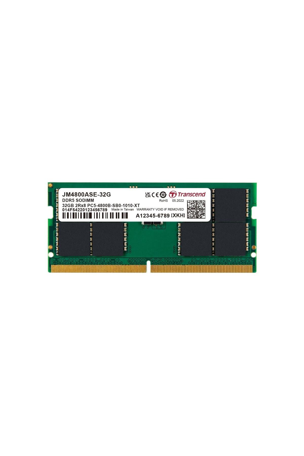 32GB(1x32GB) 4800Mhz SODIMM CL40 DDR5 Notebook Ram (JM4800ASE-32G)