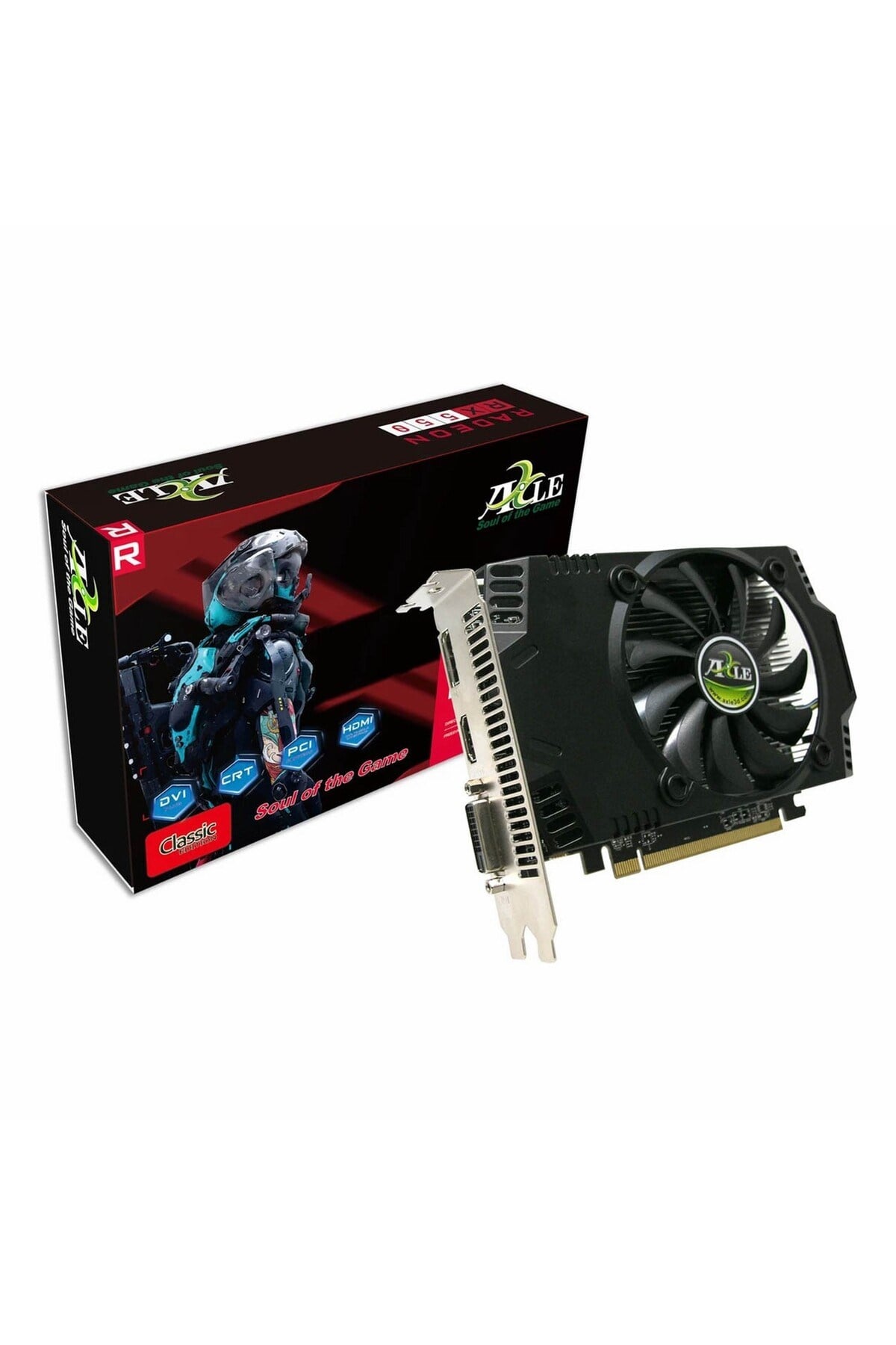 4GB RX550 AX-RX550/4GD5P8DIP GDDR5 128bit HDMI-DP PCIE 4.0