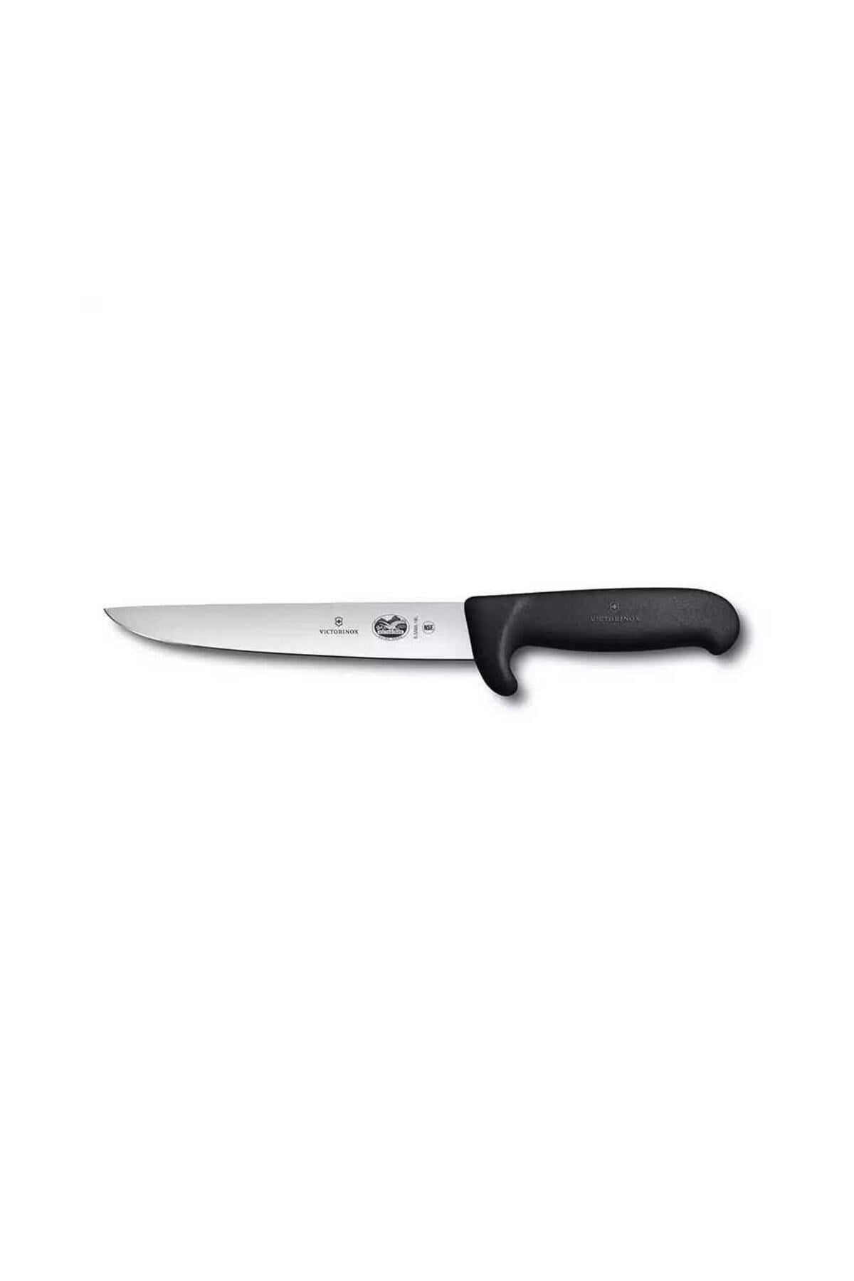 5.5503.18L 18cm Siyah Sıyırma Bıçağı, Parmak Korumalı