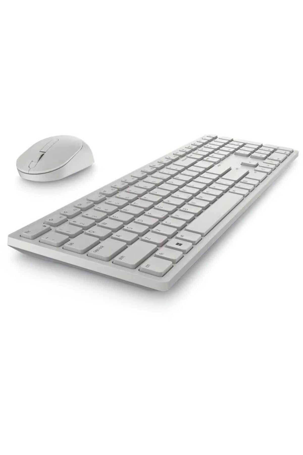 580-akhg Pro Wireless Keyboard And Mouse Km5221w Turkish Qwerty White