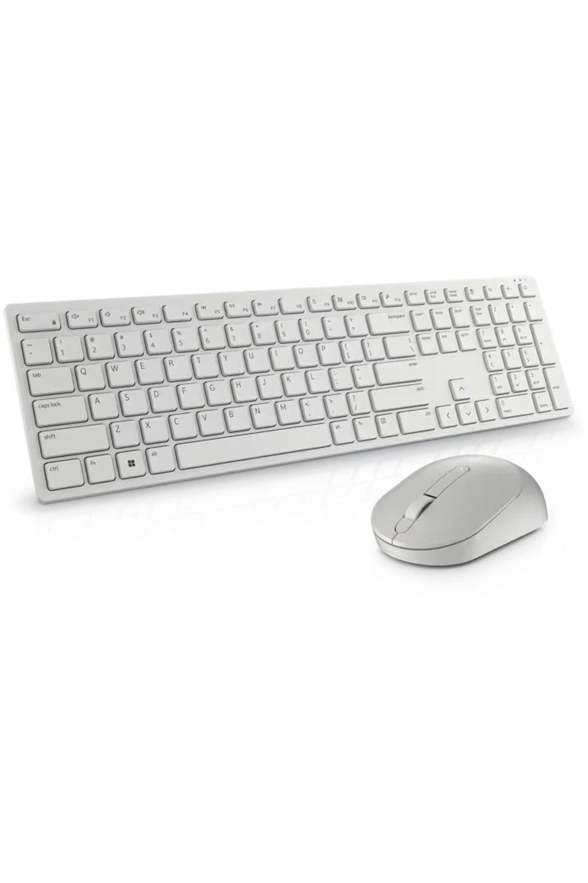 580-akhg Pro Wireless Keyboard And Mouse Km5221w Turkish Qwerty White