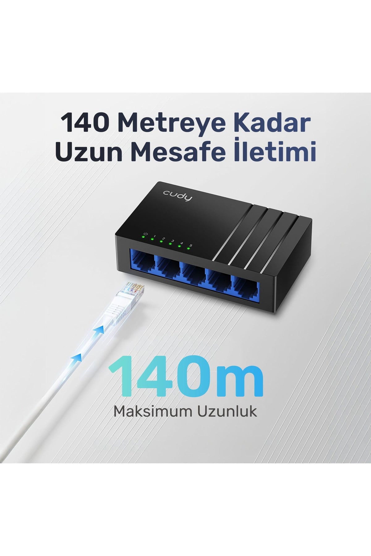 5port Gs105d 10/100 Yönetilemez Switch