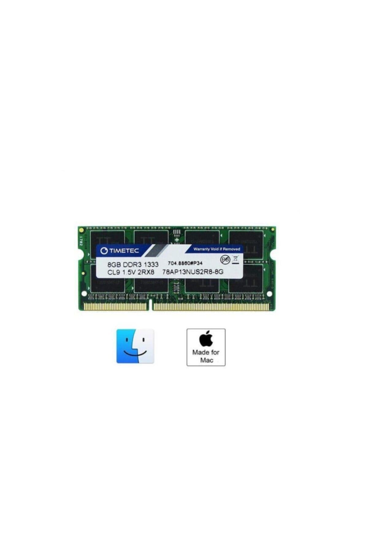 78ap13nus2r8-8g Macbook Uyumlu 8 Gb Ddr3 1333 Mhz Non-ecc Cl9 Notebook Ram