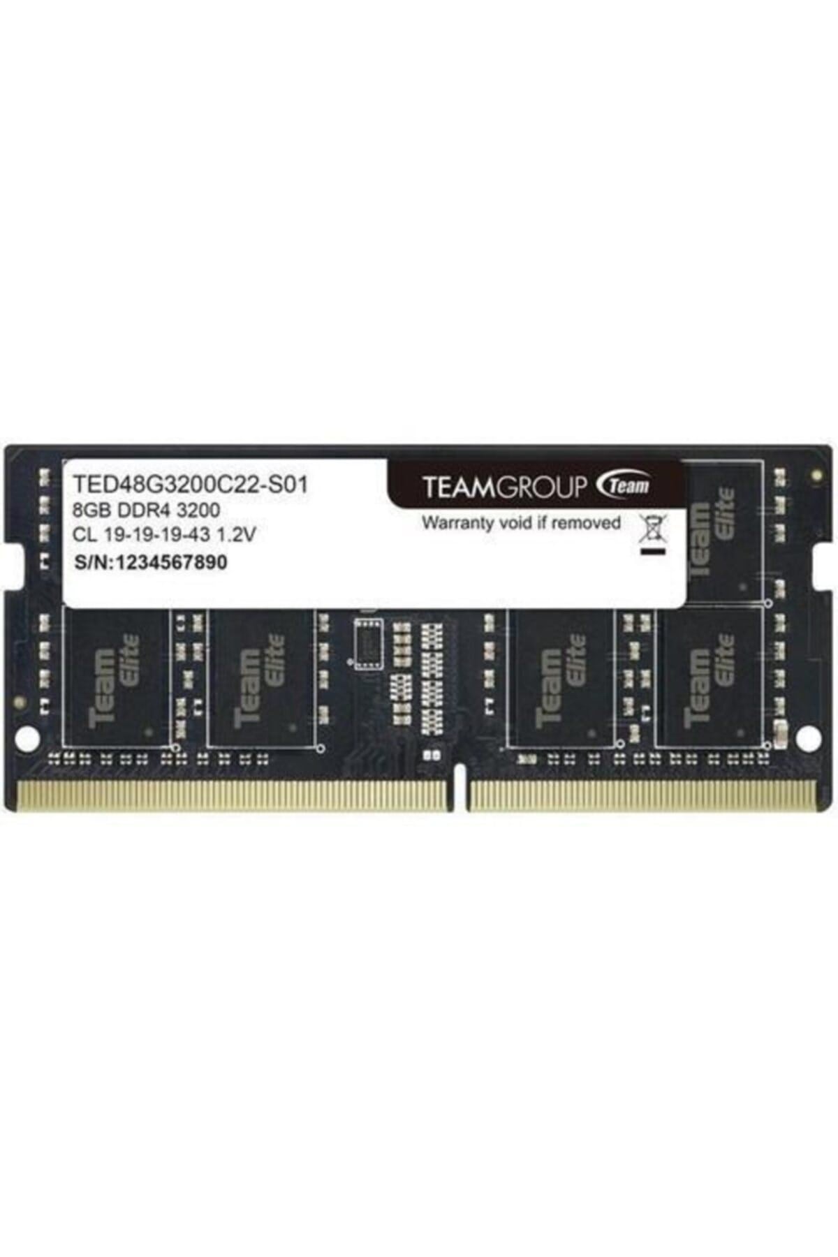 8 Gb Ddr4 3200 Mhz Sodımm Team Elıte