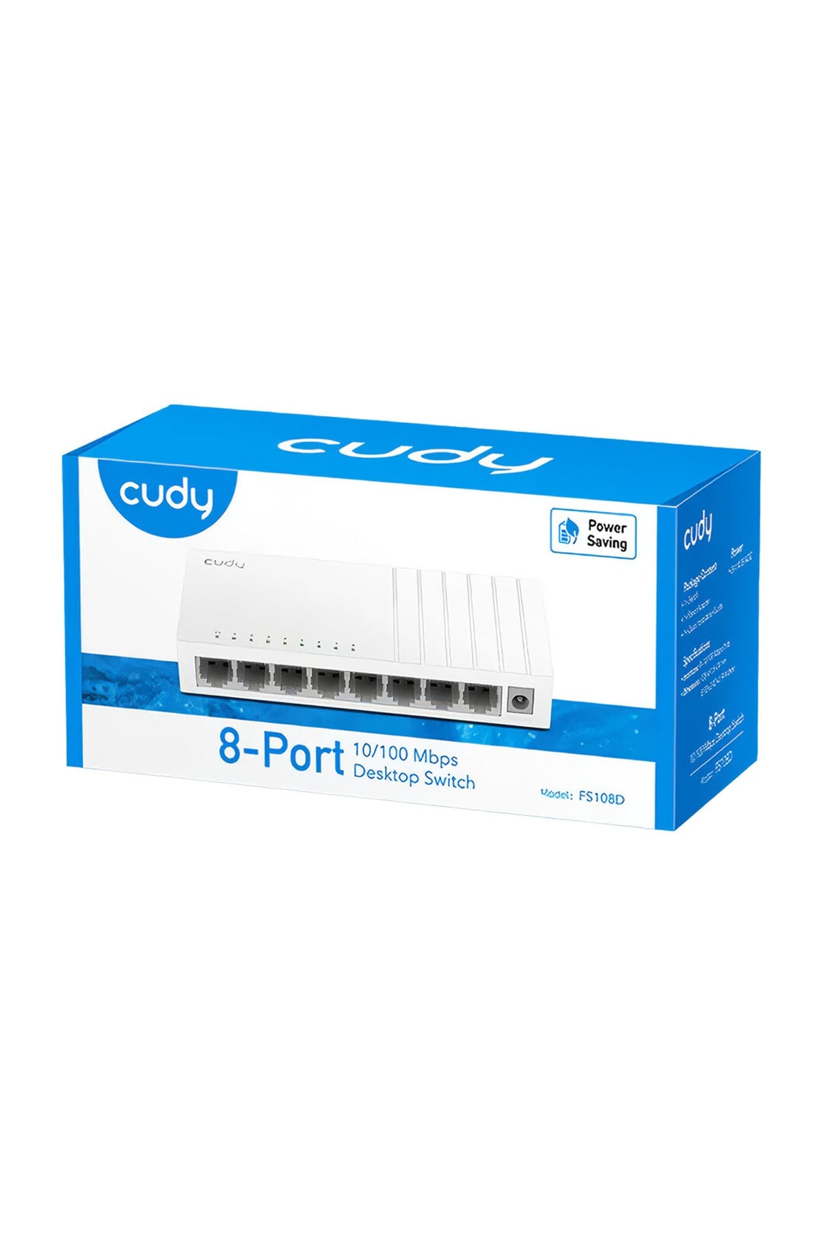 8port Fs108d 10/100 Yönetilemez Switch