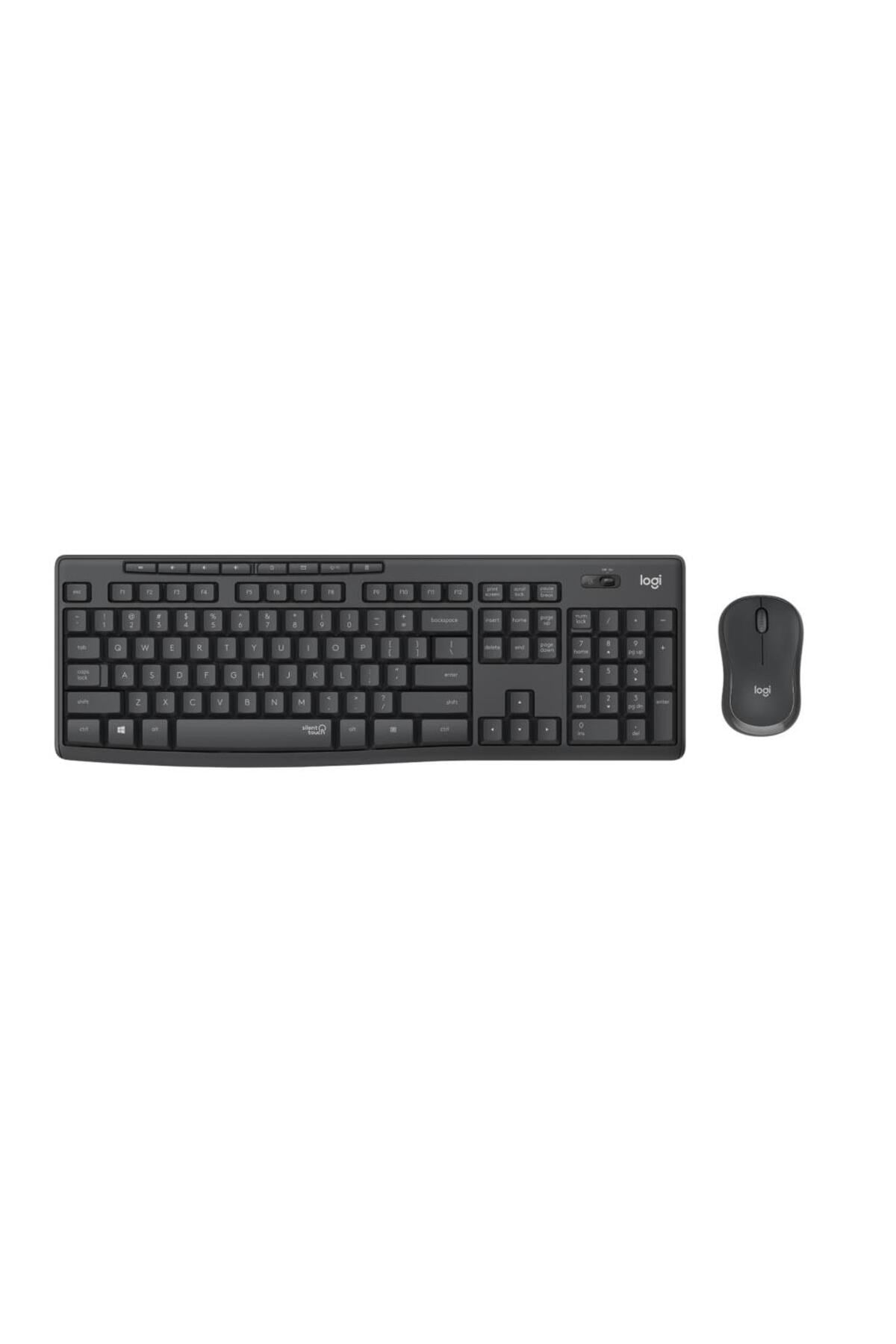 920-009804 MK295 Kablosuz Siyah Klavye Mouse Set
