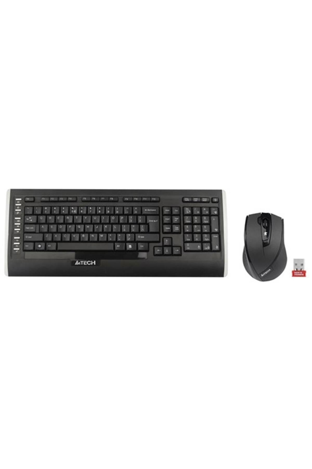 9300F V-Track 2.4GHz Kablosuz Siyah Q Klavye & Mouse Set