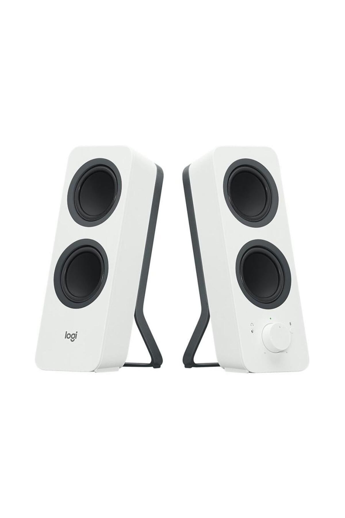 980 001292 Z207 5W Beyaz Kablolu Kablosuz 3.5Mm Bluetooth Hoparlör / Logıtech