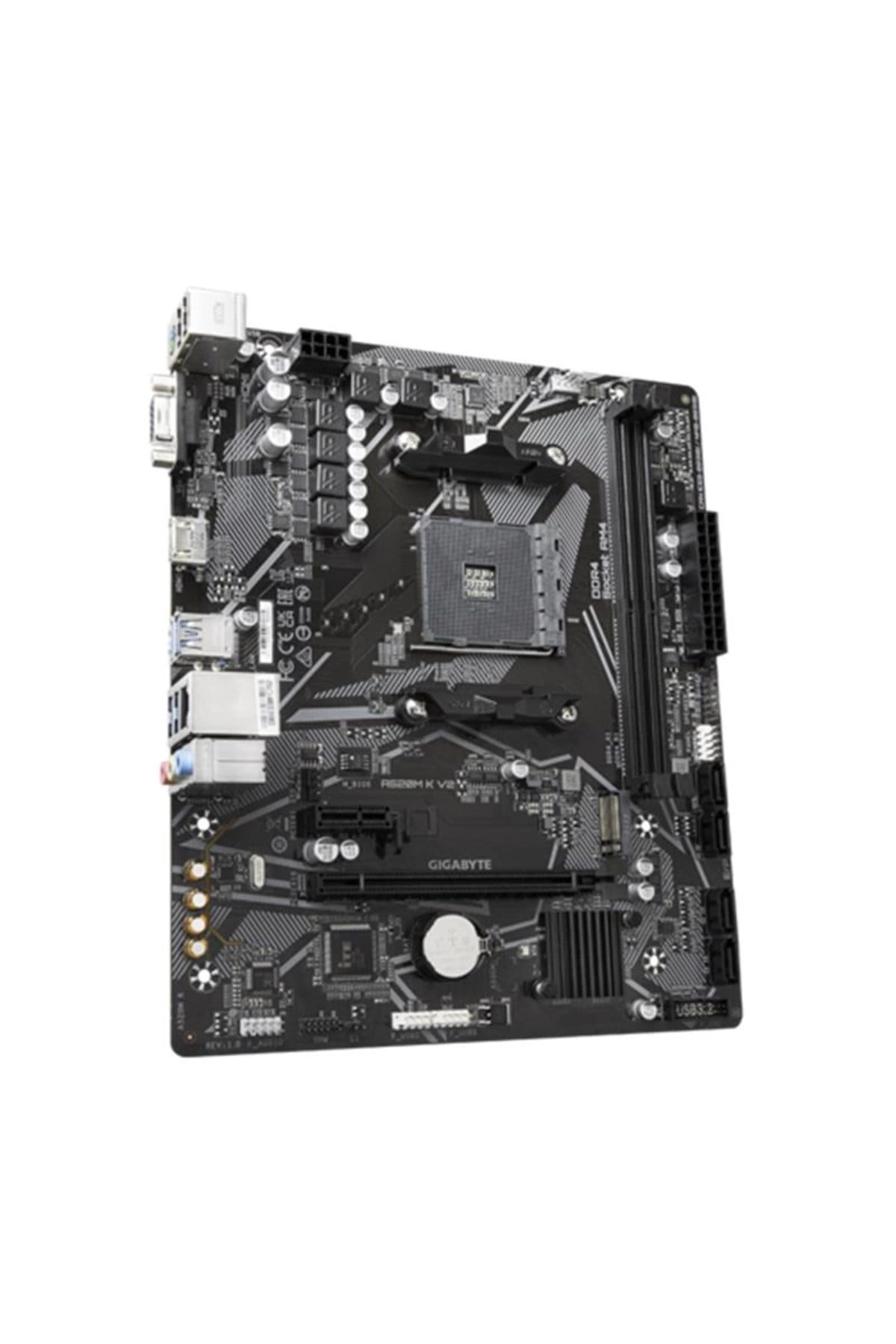 A520m-k V2 Ddr4 5100mhz 1xvga 1xhdmı 1xm.2 Usb 3.2 Matx Am4 (amd Am4 5000/4000 /3000 Serisi