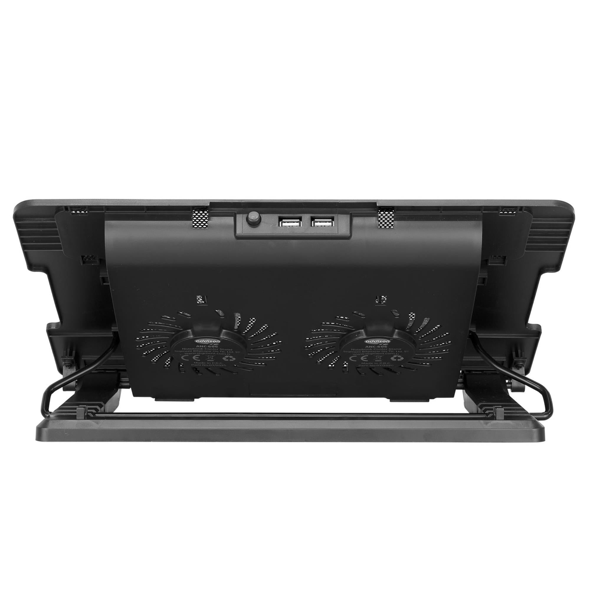 Addison ANC-606 LEDLİ FAN+USB Notebook Soğutucu Stand