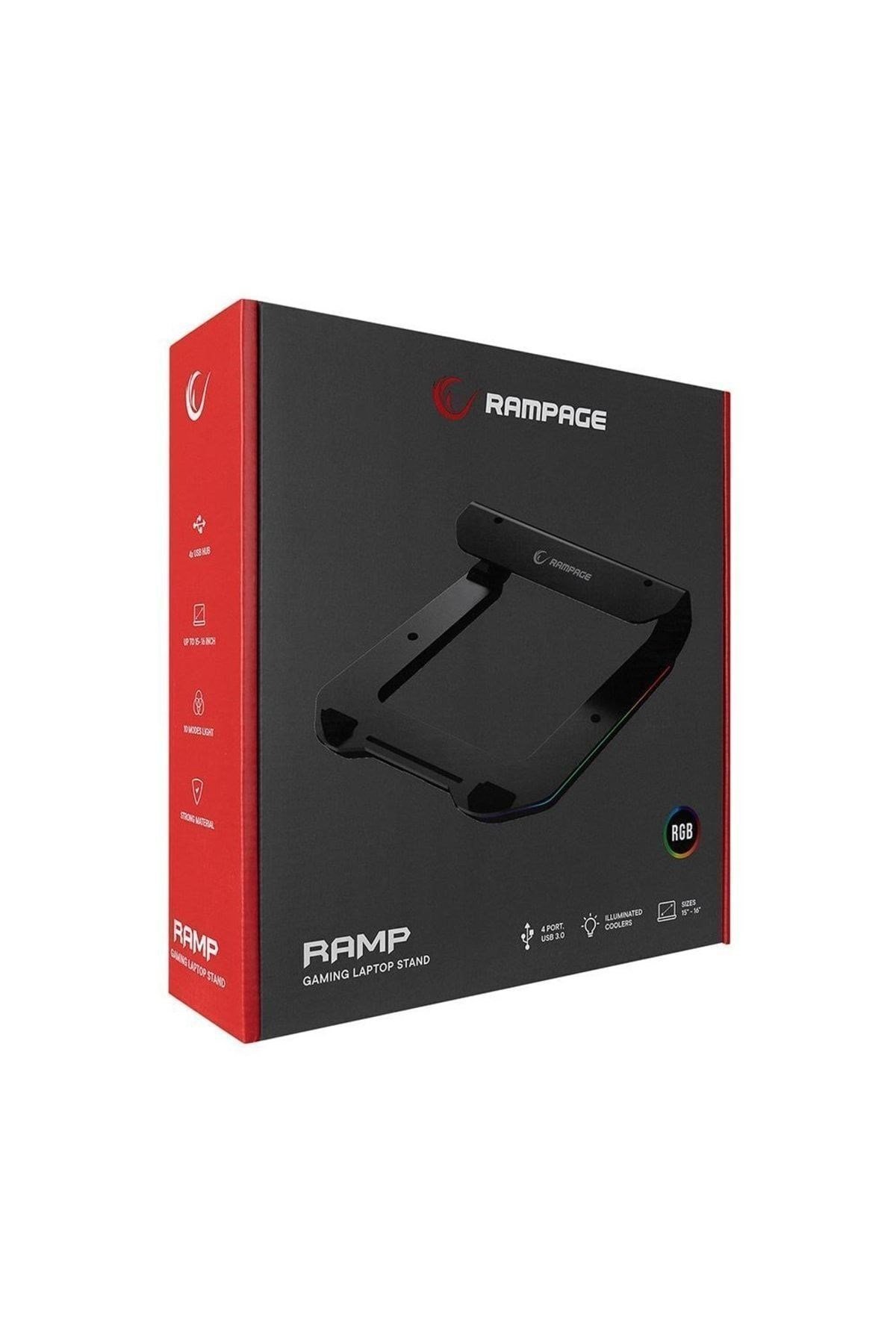Ads-t6u Ramp Rgb Işıklı Notebook Standı