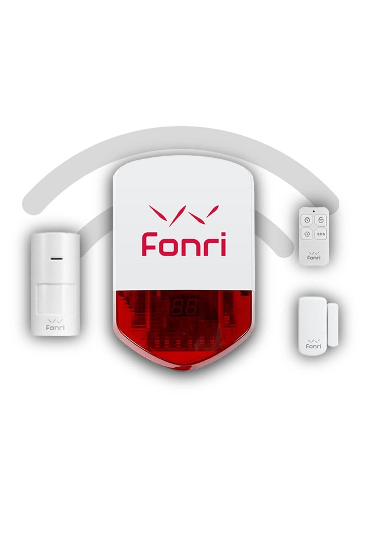 Alarm Smart Kablosuz Akıllı Hırsız Alarm Sistemi Wi-fi Li Ekonomik Hırsız Alarmı
