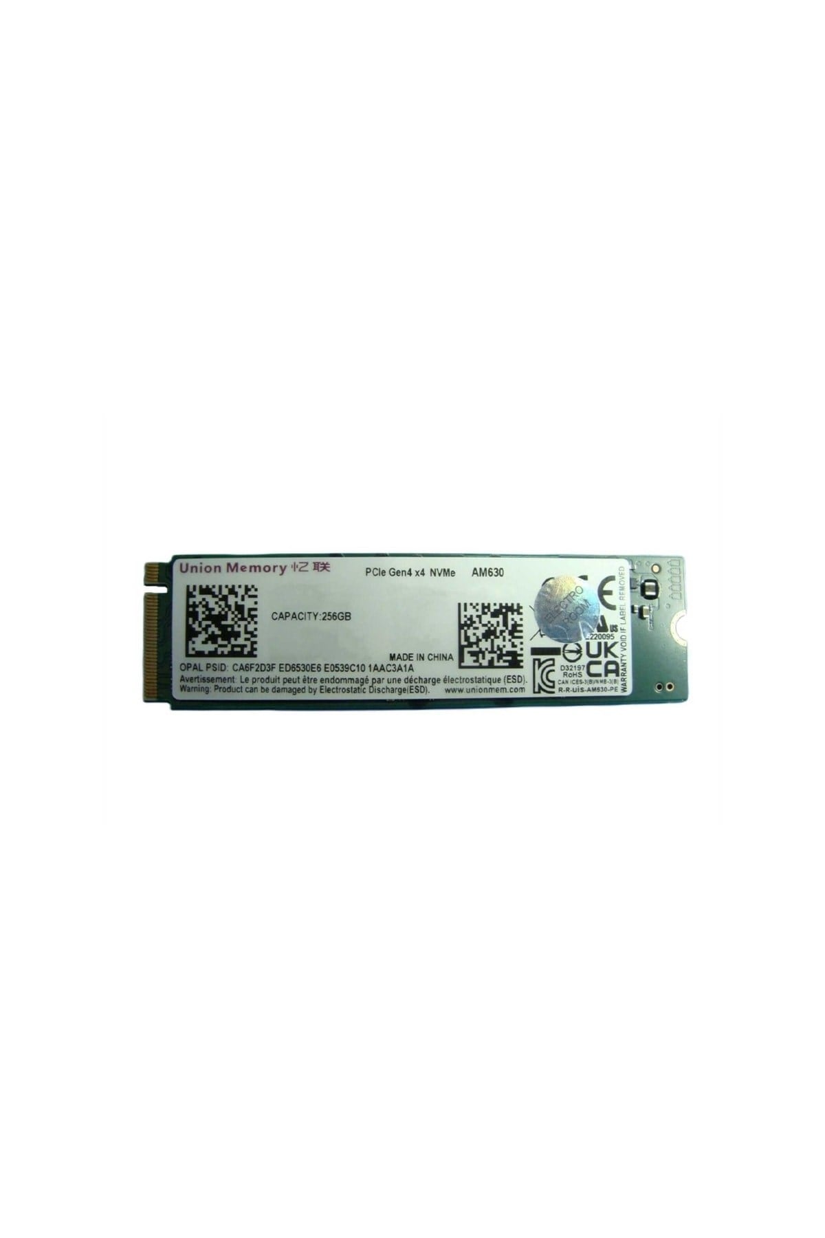 Am630 256gb M.2 Nvme Ssd