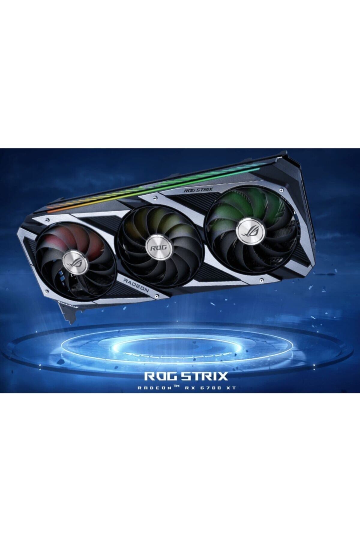 Amd Radeon Rx 6700 Xt Rog-strıx-rx6700xt-o12g-gamıng 12 Gb Gddr6 192 Bit Ekran Kartı