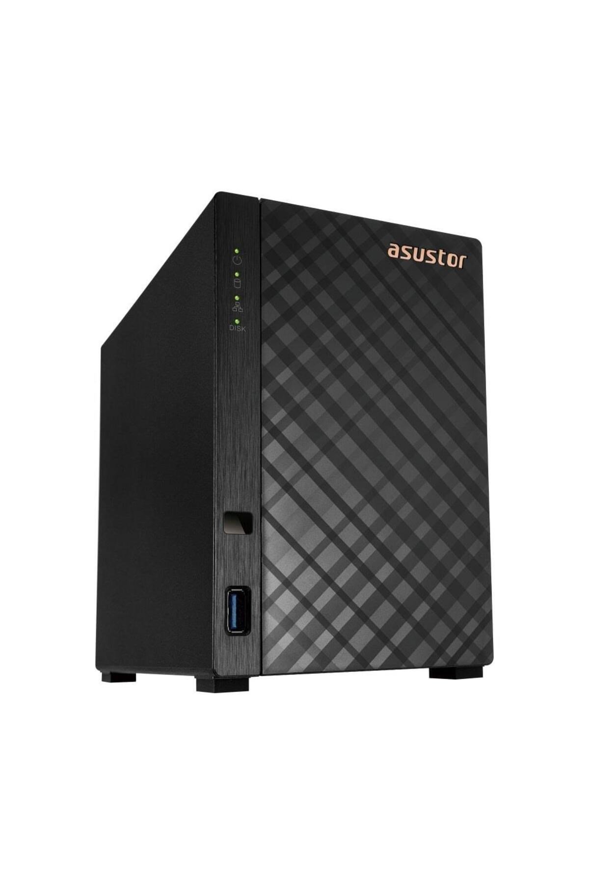 AS1102T 2 BAY NAS(2X22TB Desteği), 1GB DDR4, 2.5GbE x1 DEPOLAMA ÜNİTESİ