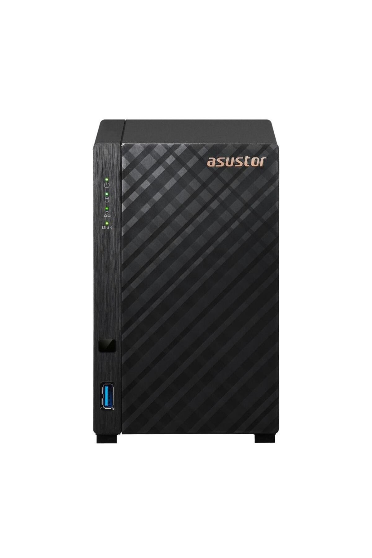 AS1102T 2 BAY NAS(2X22TB Desteği), 1GB DDR4, 2.5GbE x1 DEPOLAMA ÜNİTESİ