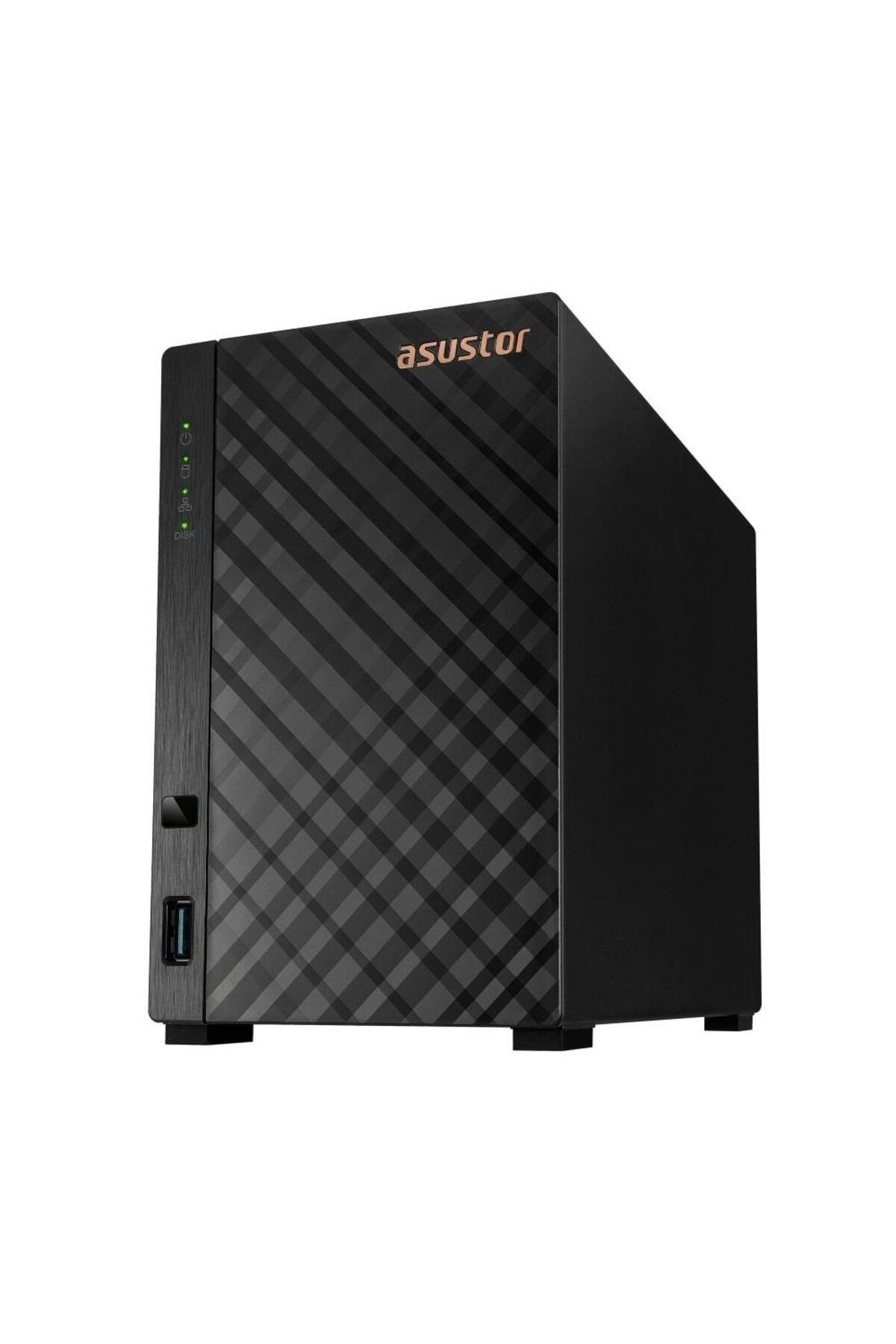 AS1102T 2 BAY NAS(2X22TB Desteği), 1GB DDR4, 2.5GbE x1 DEPOLAMA ÜNİTESİ