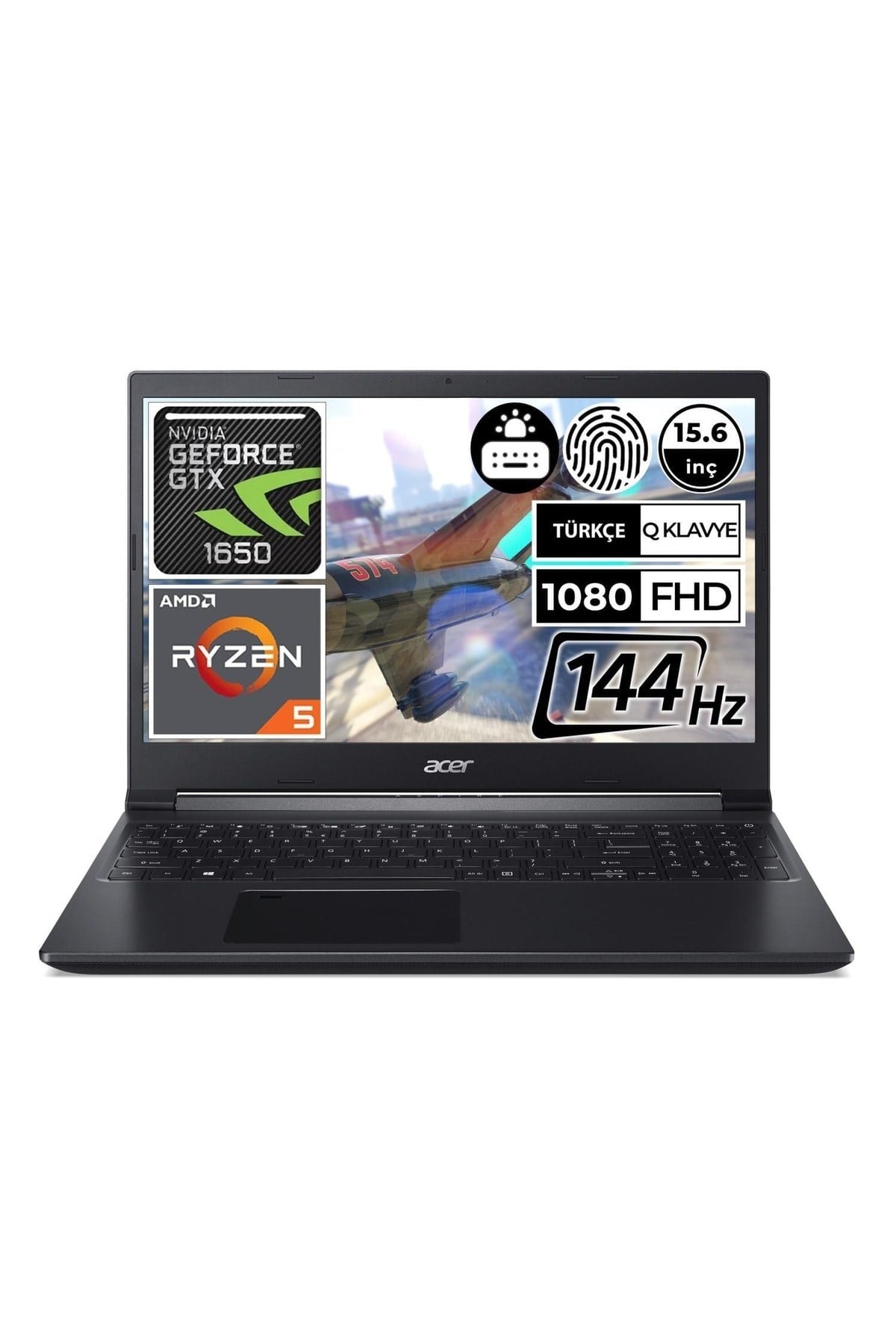 Aspire 7 A715-42g Nh.qbfey.007a8 Ryzen5 5500u 16gb 512ssd Gtx1650 15.6