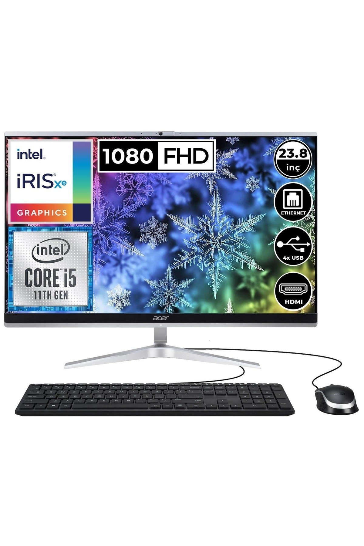 Aspire C24-1650 Dq.bfsem.009a4 I5-1135g7 16gb 512ssd 23.8