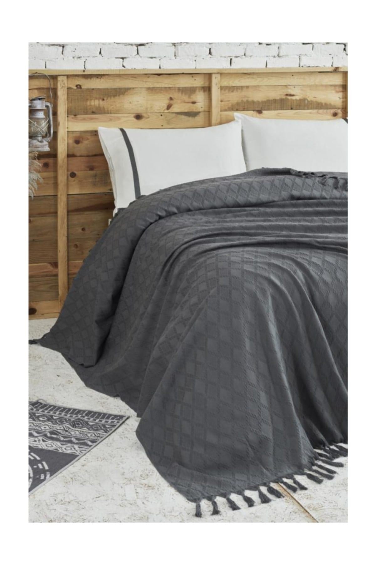Balera Tek Kişilik Pike Antraşit 160X220