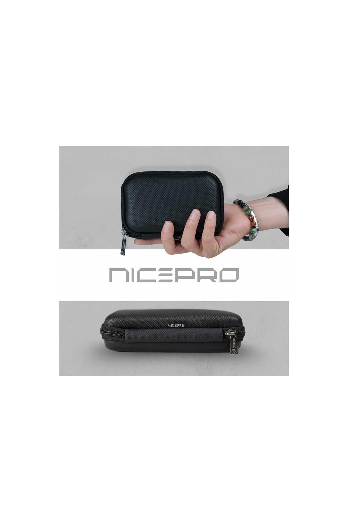 B&b Small Case Ultra Darbe Korumalı,kablo,hdd Ve Aksesuar Için Çok Amaçlı Hardcase Çanta-siyah