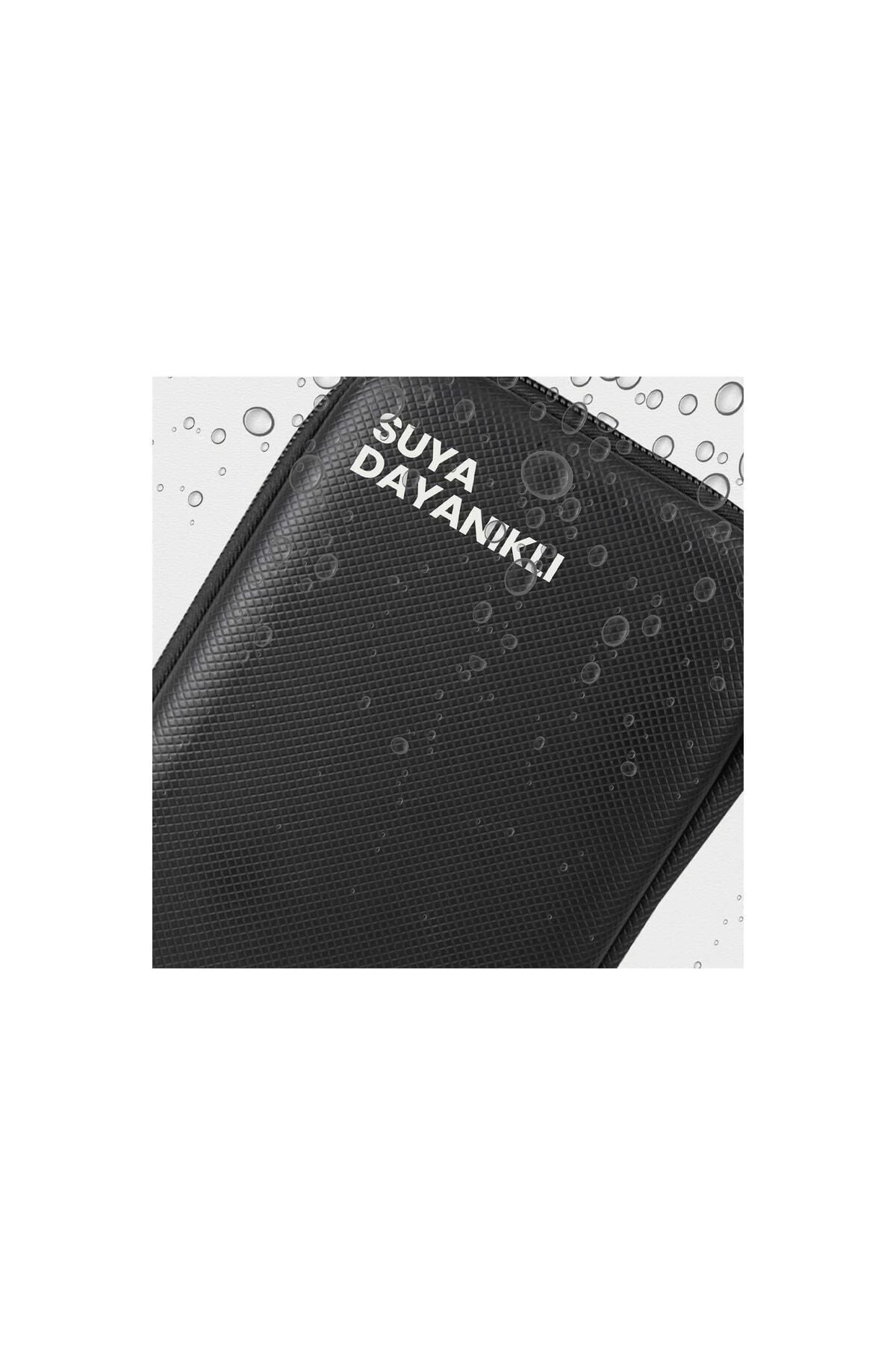 B&b Small Case Ultra Darbe Korumalı,kablo,hdd Ve Aksesuar Için Çok Amaçlı Hardcase Çanta-siyah
