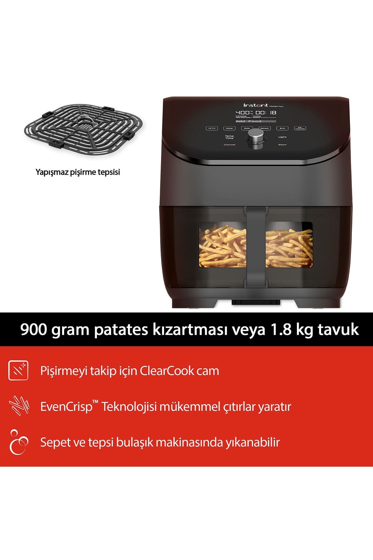 Brands Vortex Plus Air Fryer 5.7 Litre