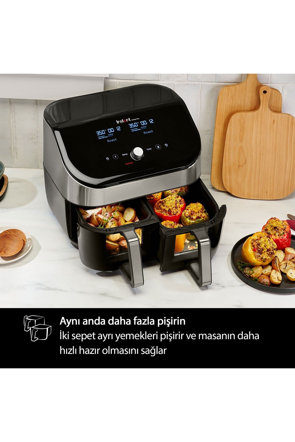 Brands Vortex Plus Çift Hazneli Air Fryer 7.6 Litre