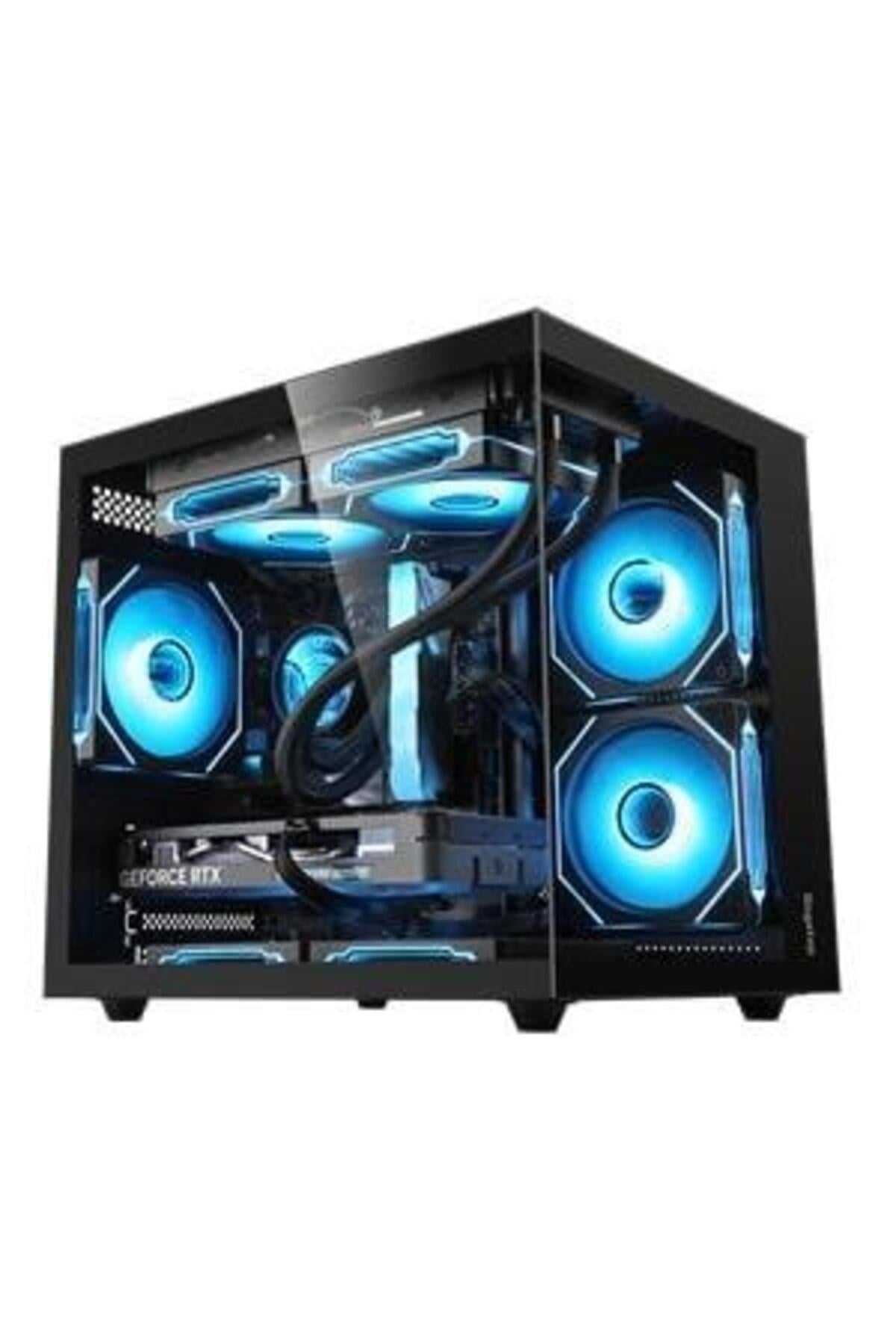 Brave W1 Siyah 750W 80+ Bronze PCIE 5.0 Midi Tower Kasa