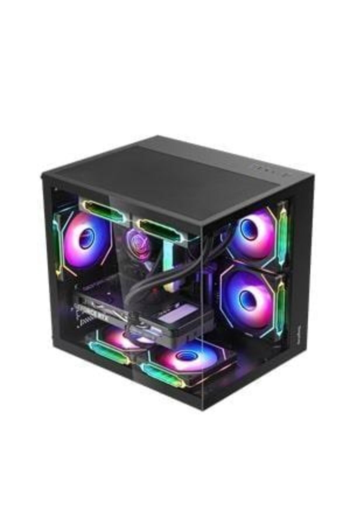 Brave W1 Siyah 750W 80+ Bronze PCIE 5.0 Midi Tower Kasa