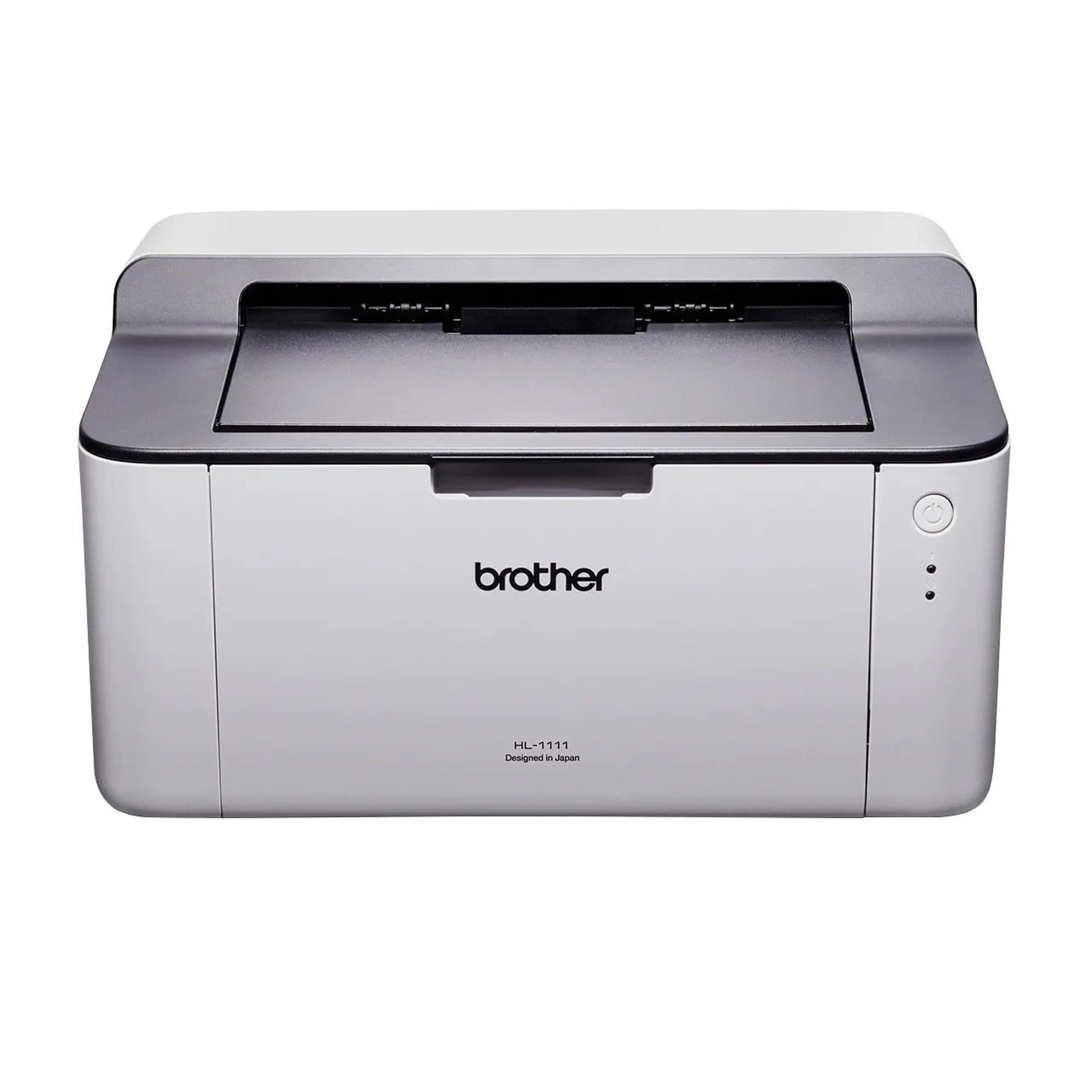 Brother Lazerjet HL-1111-3T 3 Tam Dolu Orjinal Tonerli A4 Usb Grişli Mono Lazer Yazıcı