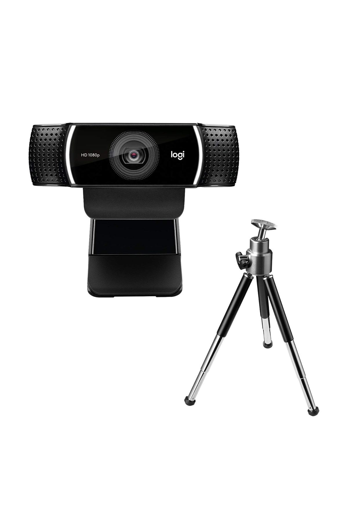C922 Full HD 1080p Yayıncılar için Profesyonel Web Kamerası - Siyah