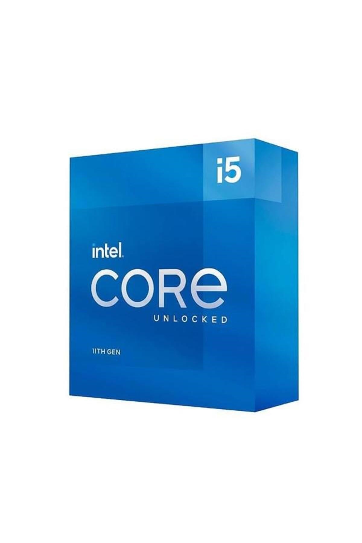 CORE i5 11600K 12MB 6 Çekirdekli O/B UHD750 1200p v2 95w Kutulu+Fansız