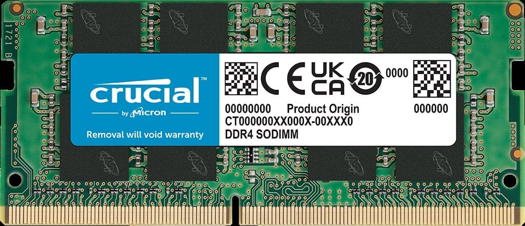CRUCIAL CP16G4FRA32A,M8FF 16GB (Tek Parça) DDR4 3200Mhz (Kutusuz) PC Bellek