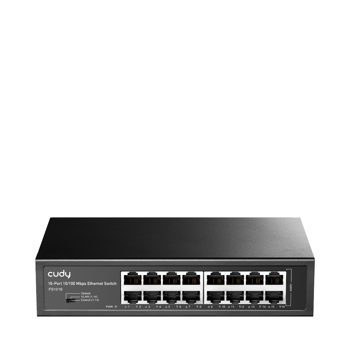 CUDY FS1016 16 Port Mbit Desktop/Rackmount Yönetilemez Metal Kasa Switch